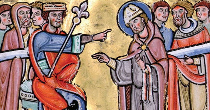 Sint-Amandus, bisschop van Maastricht, maar ook patroonheilige van Vlaanderen