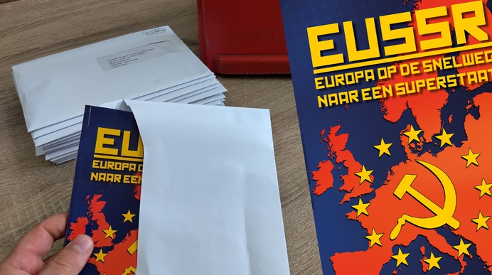 Cultuur onder Vuur stuurt EU-brochure naar Europarlementariërs en andere prominenten