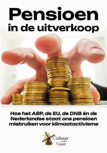 Ontdek hoe uw pensioen wordt geroofd. Bestel 'Pensioen in de uitverkoop'