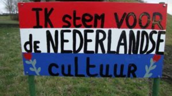 Nederlanders stemmen voor eigen cultuur