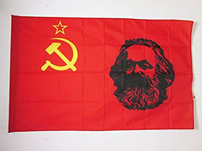 Communist flag Marx