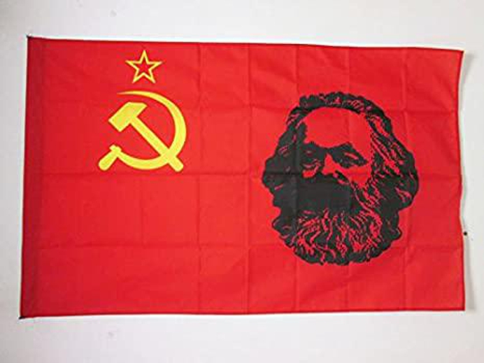 Communist flag Marx