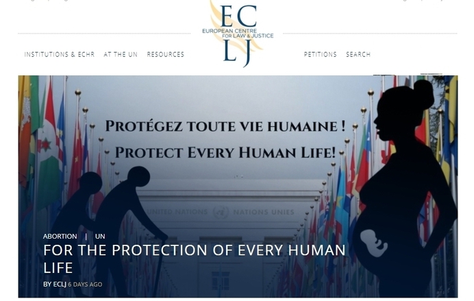 ECLJ: 'In achterkamertjes VN wordt ‘mensenrecht’ op abortus doorgedreven'