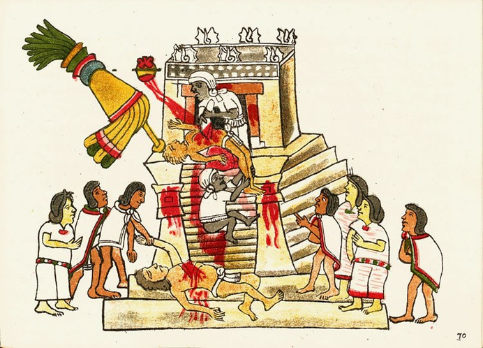 Human Sacrifice by Aztecs