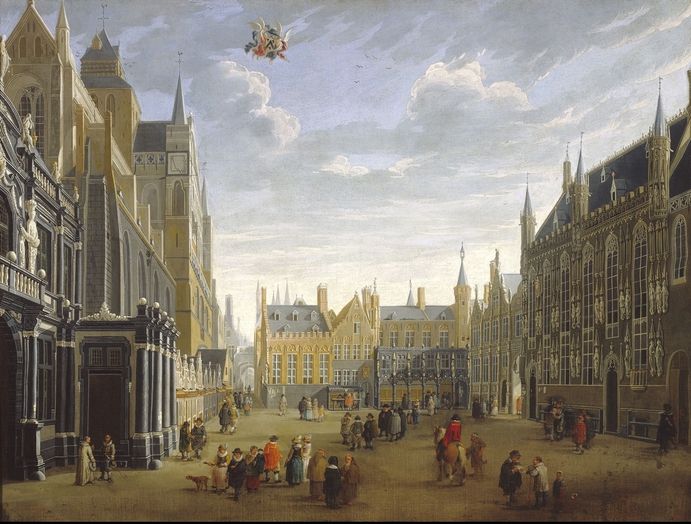 Jan Baptist van Meunincxhove The Burg in Bruges