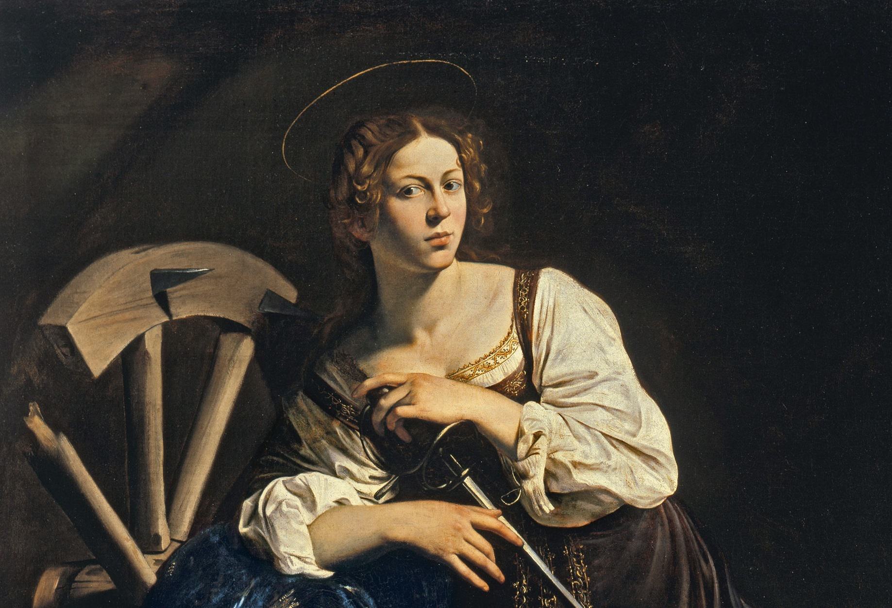 Sint-Catharina van Alexandrië: de vrijmoedige dame die de keizer vermaande