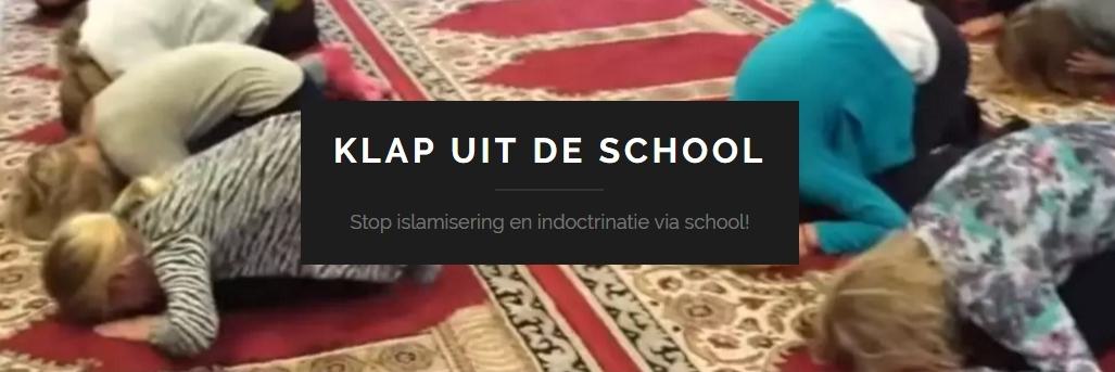 Schoolkinderen bidden in moskee: het teken van onderwerping