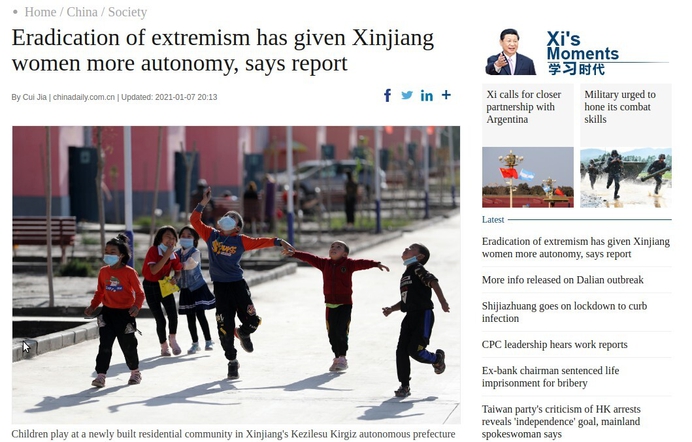 China verkoopt onderdrukking Oeigoeren met genderideologie