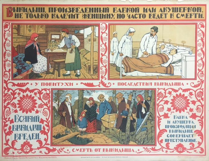 Rusland legaliseerde abortus 100 jaar geleden, begin van de genocide