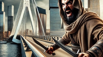 Terwijl linkse politici de asielcrisis ontkennen, steekt een islamiet erop los in Rotterdam