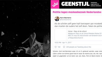 Petitie tegen 'bidden' in moskee gaat viral