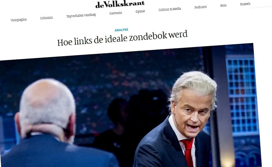 ‘Verkiezingsoverwinning PVV schuld van Cultuur onder Vuur’, vindt de Volkskrant