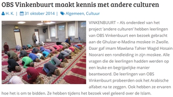 Melding: Basisschool Vinkenbuurt in Ommen