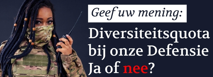 Peiling diversiteitsquota Defensie