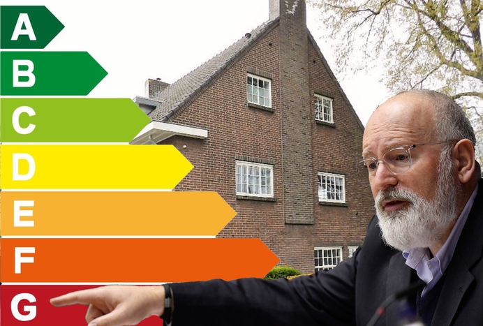 Frans Timmermans weigerde half jaar werk maar deed niets aan het isoleren van zijn huis met energielabel G