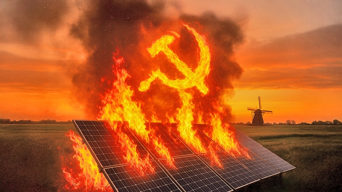 Zonnepanelencrisis en salderingsdrama leggen ware gelaat van het klimaatcommunisme bloot