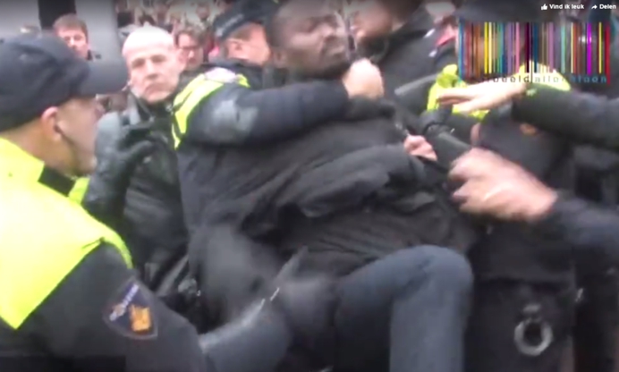 Zwarte Piethater Jerry Afriyie gaat opnieuw Sinterklaasintochten verstoren