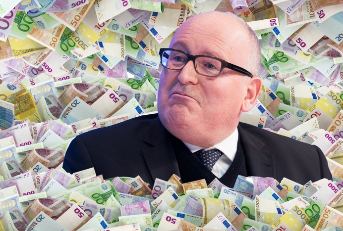 Frans Timmermans' salaris: is hij al miljonair?