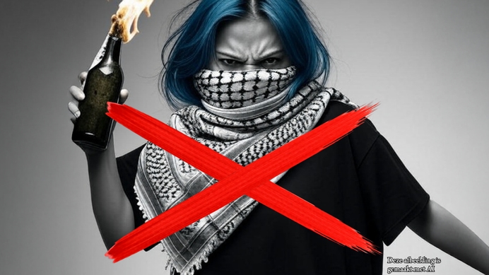 Geen linkse intimidatie aan Nederlandse universiteiten. Stop de Hamasprotesten!