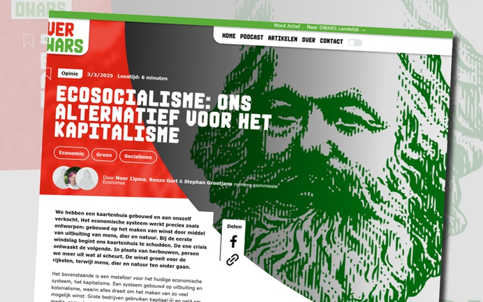 Dit is het ecosocialisme, de nieuwe ideologie van GroenLinks-PvdA