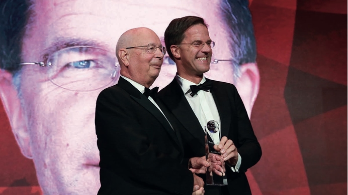 Klaus schwab mark rutte