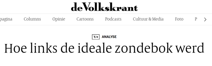 ‘Verkiezingsoverwinning PVV schuld van Cultuur onder Vuur’, vindt de Volkskrant