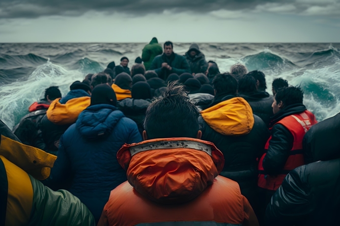 Asielzoekers over de grens van 50.000 in 2023: massa-immigratie blijft toenemen