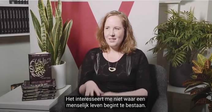 Pro-abortus feministe: “Abortus is moord”