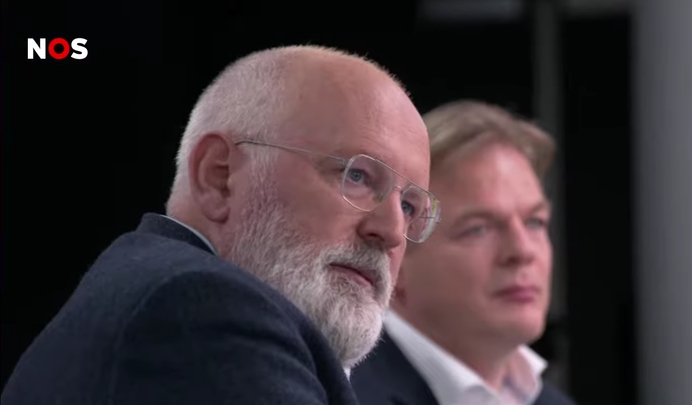 Wéér misbruikt Frans Timmermans dood door slecht weer voor klimaatgedram