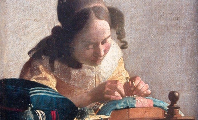 Vermeer kantwerkster