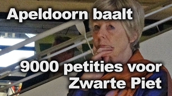 Apeldoorn baalt: 9000 petities voor Zwarte Piet