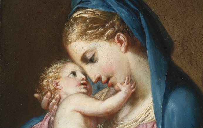 Attributed to Antonio Cavallucci The Madonna Embracing the Christ Child