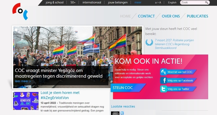 COC leeft voor 97% van subsidie - en maakt zich zorgen daarover