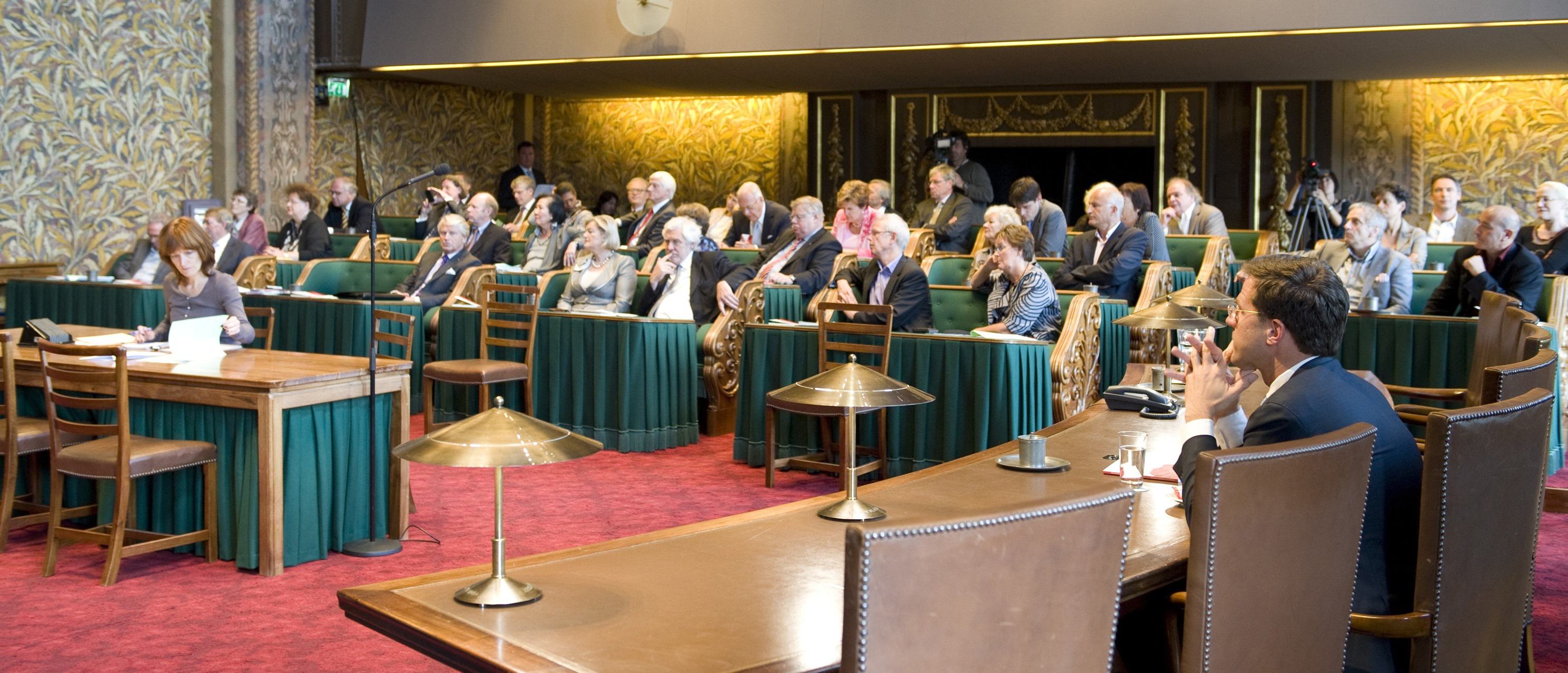 Eerste Kamer stemt over de lhbti-sering van de Grondwet