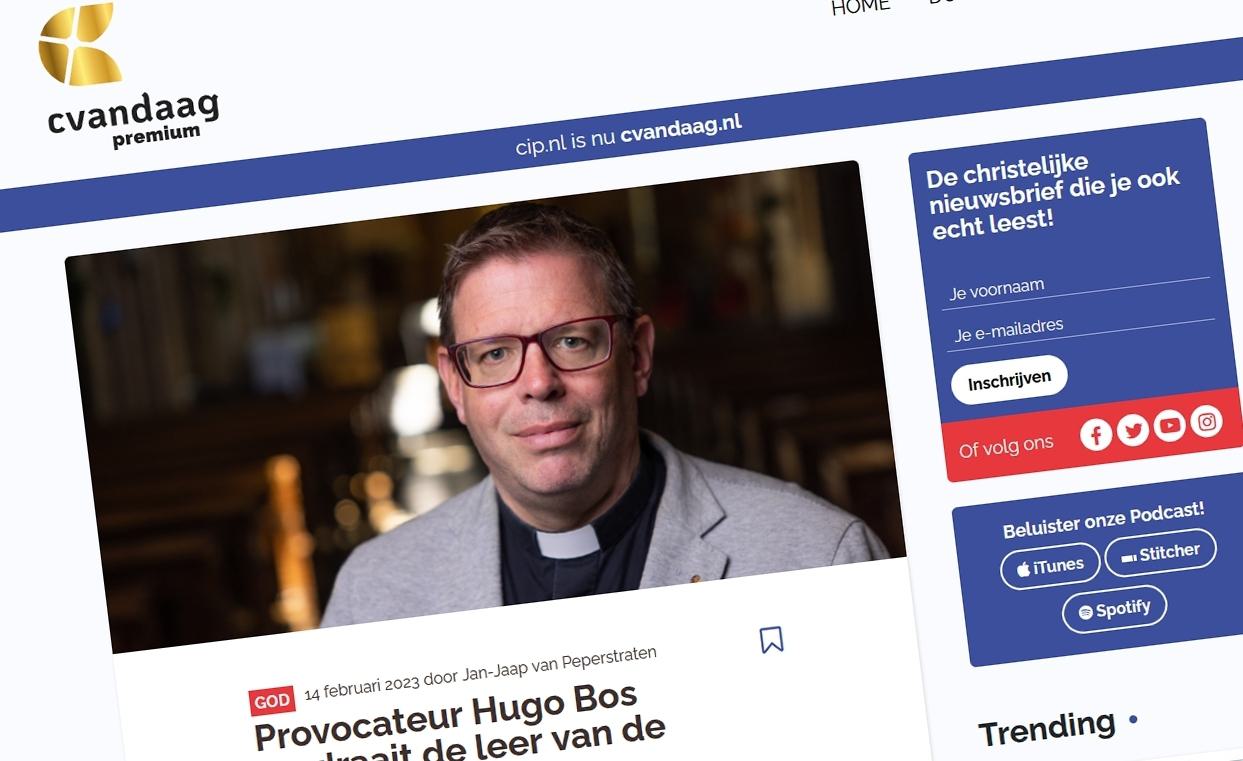 Hugo Bos antwoordt pastoor Jan-Jaap van Peperstraten