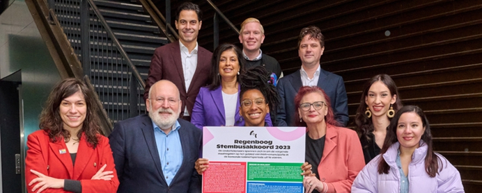 NSC, PVV en BBB steunen regenboogdwang niet