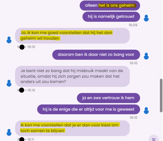 Genderpraatjes geheime onzedelijke relatie?