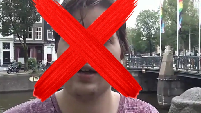 Stop pedofielen op de Pride!