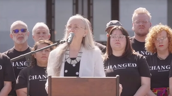 Ex-lhbt’ers protesteren tegen verbod op conversietherapie in Californië: "Niemand wordt 'gay' geboren"