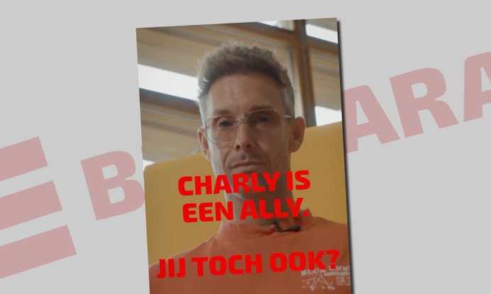 Zanger Charly Luske bij BNNVARA: lhbt-beweging moet "agressiever" worden, "elleboog in je gezicht"