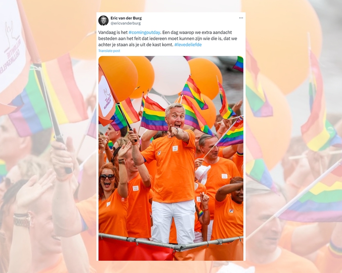 "Coming Out Day" laat vooral een valse religie zien