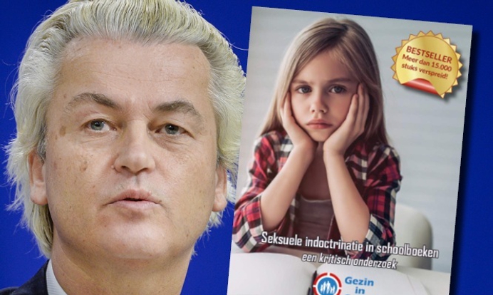 PVV neemt begrip "seksuele indoctrinatie" over van Gezin in Gevaar