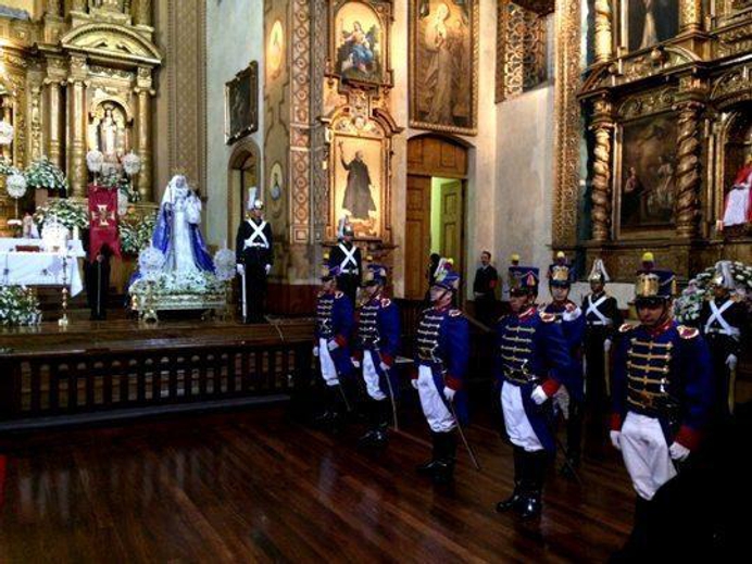 2016 Our Lady of Good Success 25 Year Crowning Rosary Dawn Honor Guard 2016