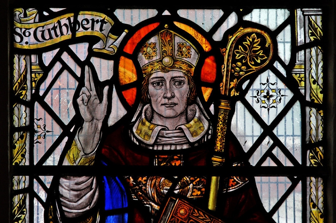 Sint-Cuthbertus van Lindisfarne bouwde mee aan de Britse Kerk