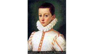 Een les uit de kindertijd van de heilige Aloysius Gonzaga