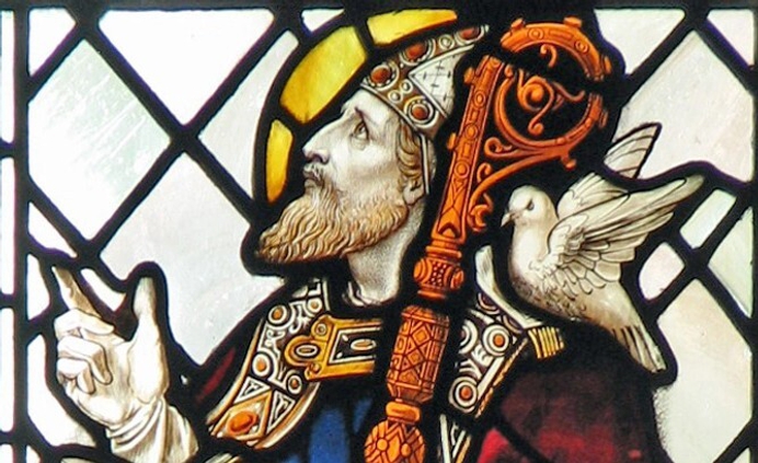 Sint-David, de beschermheilige van Wales