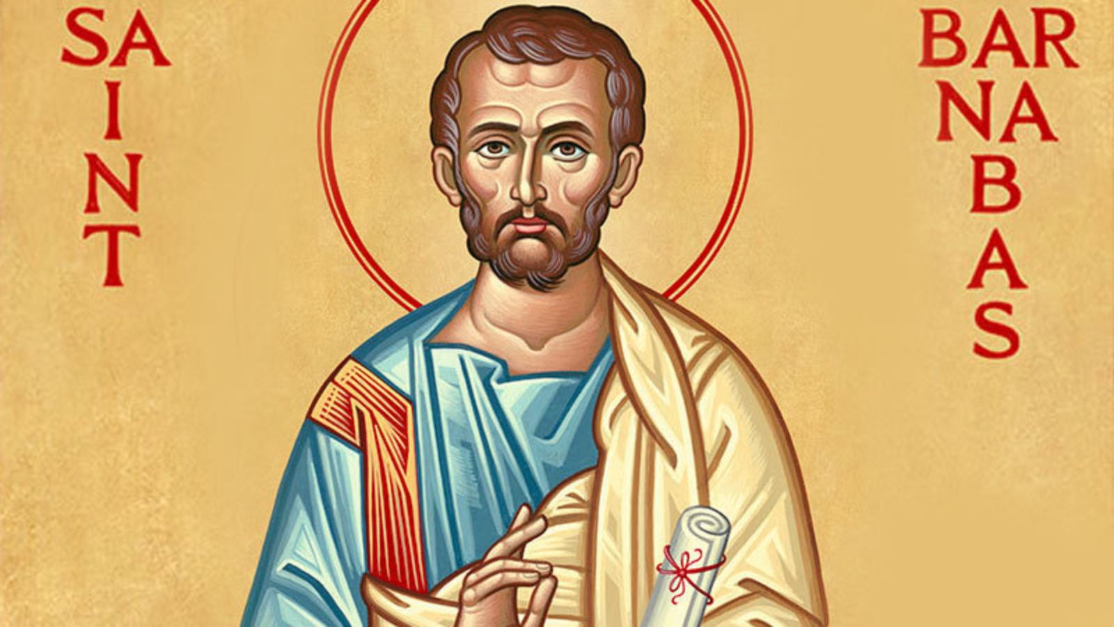 11 juni: Feestdag van de Heilige apostel Barnabas