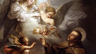 Sint-Paschalis Baylon stierf tijdens aanbidding Allerheiligst Sacrament