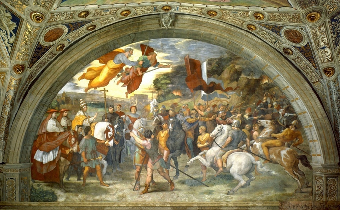 Heilige paus Leo de Grote, voorloper van de Inquisitie