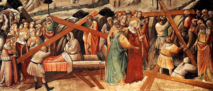 Saint Helena discovers the True Cross of Our Lord Jesus Christ The Exaltation of the Holy Cross